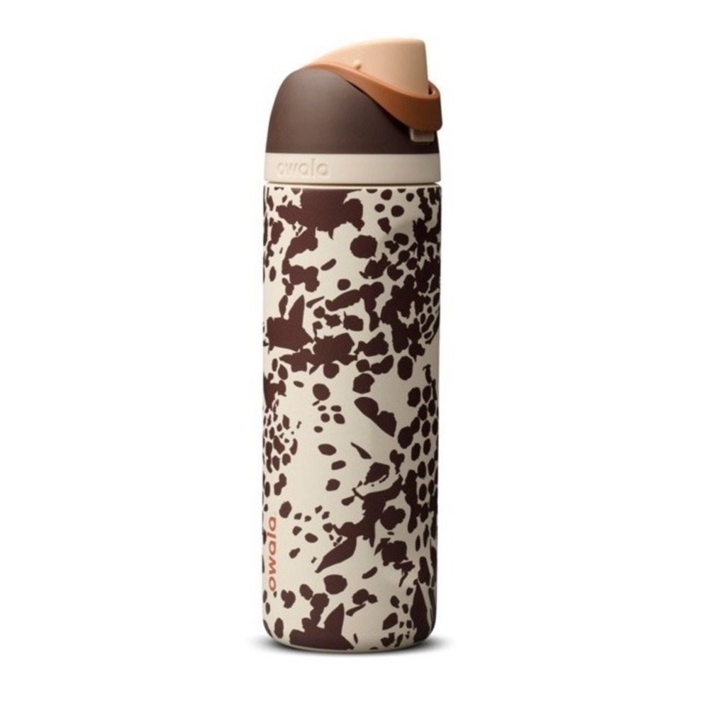 NEW Owala "Cowgirl Core" 24 oz Free Sip *Special Edition* Western Cow Brown
